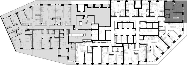 2-комнатная квартира, 65,3 м² — фото 3