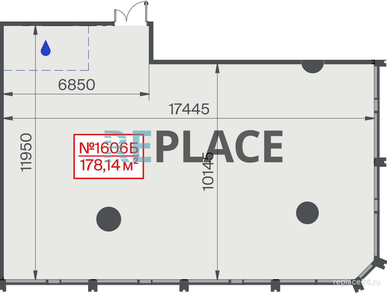 Офис, 178,1 м²