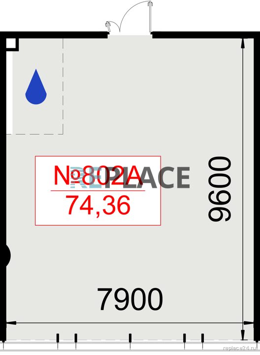 Офис, 74,4 м² — фото 2
