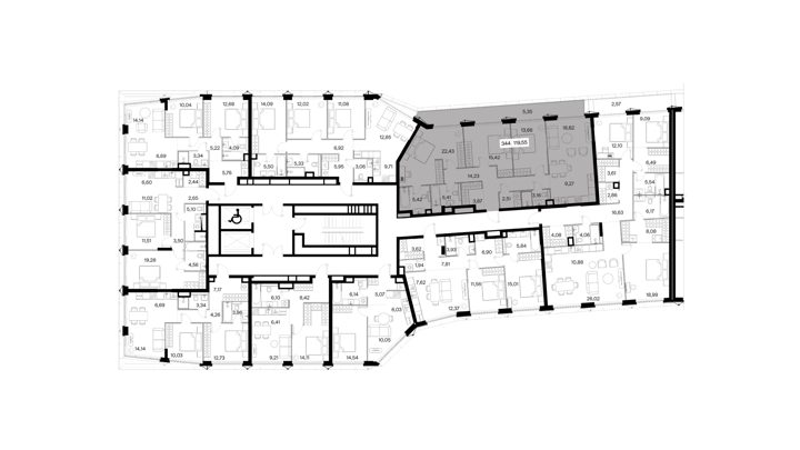 3-комнатная квартира, 119,5 м² — фото 2