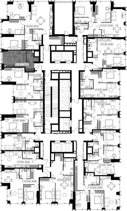 Квартира-студия, 24 м² — фото 2