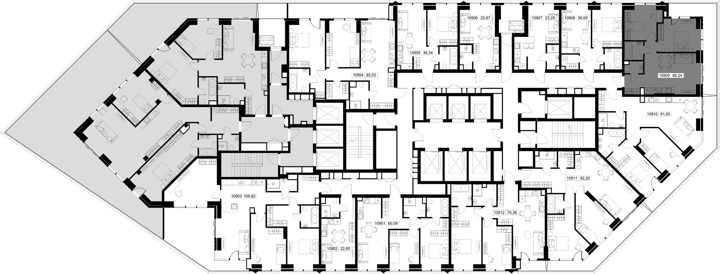 2-комнатная квартира, 66,2 м² — фото 3