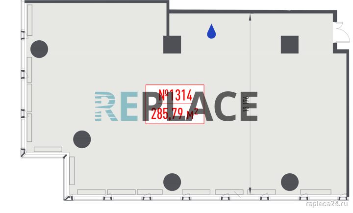 Офис, 289 м²