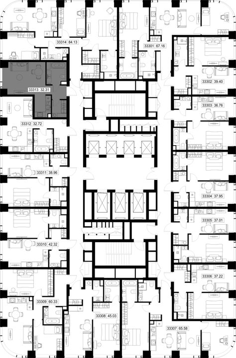 Квартира-студия, 32,3 м² — фото 2
