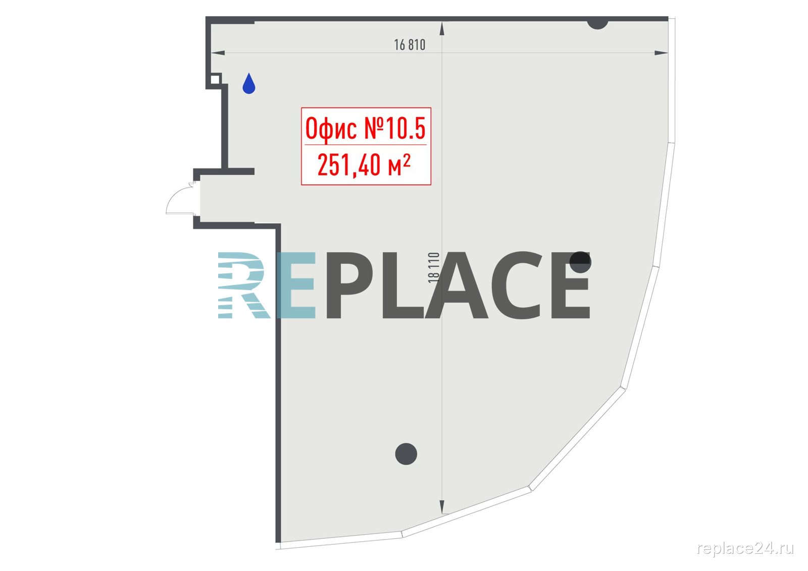 Офис, 251,4 м²