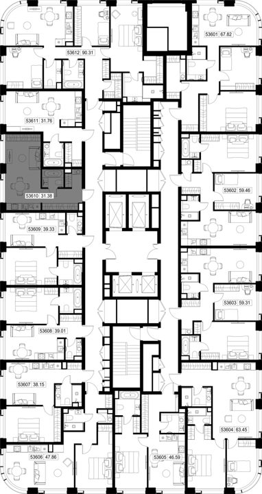 Квартира-студия, 31,4 м² — фото 2