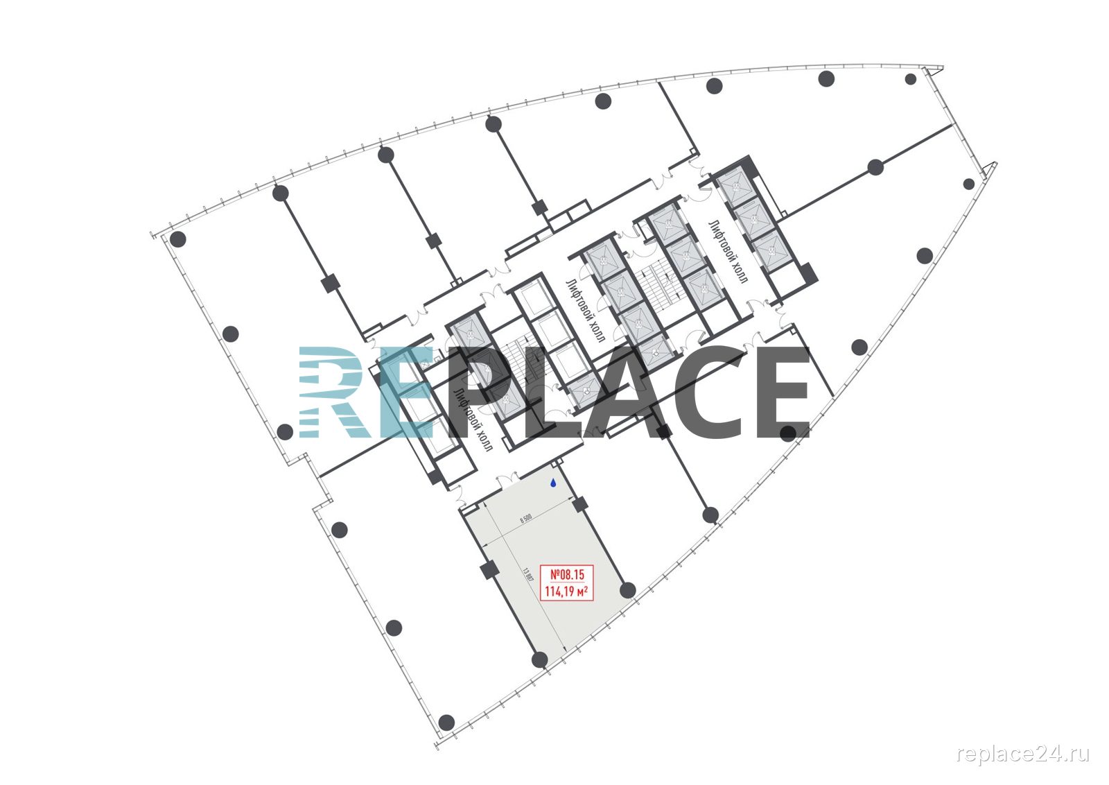 Офис, 115,4 м² — фото 2