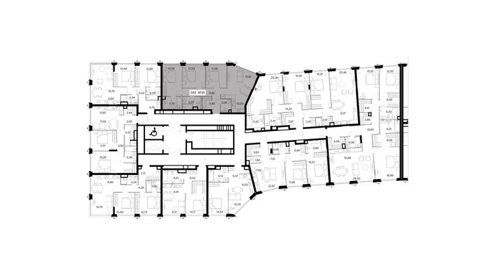 3-комнатная квартира, 87,9 м² — фото 2