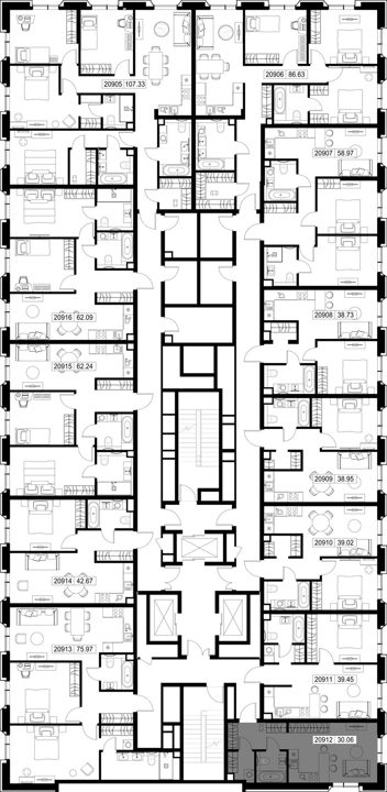Квартира-студия, 30,1 м² — фото 2