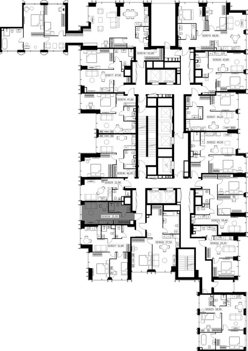 Квартира-студия, 25,5 м² — фото 2