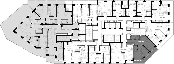 2-комнатная квартира, 82,3 м² — фото 3