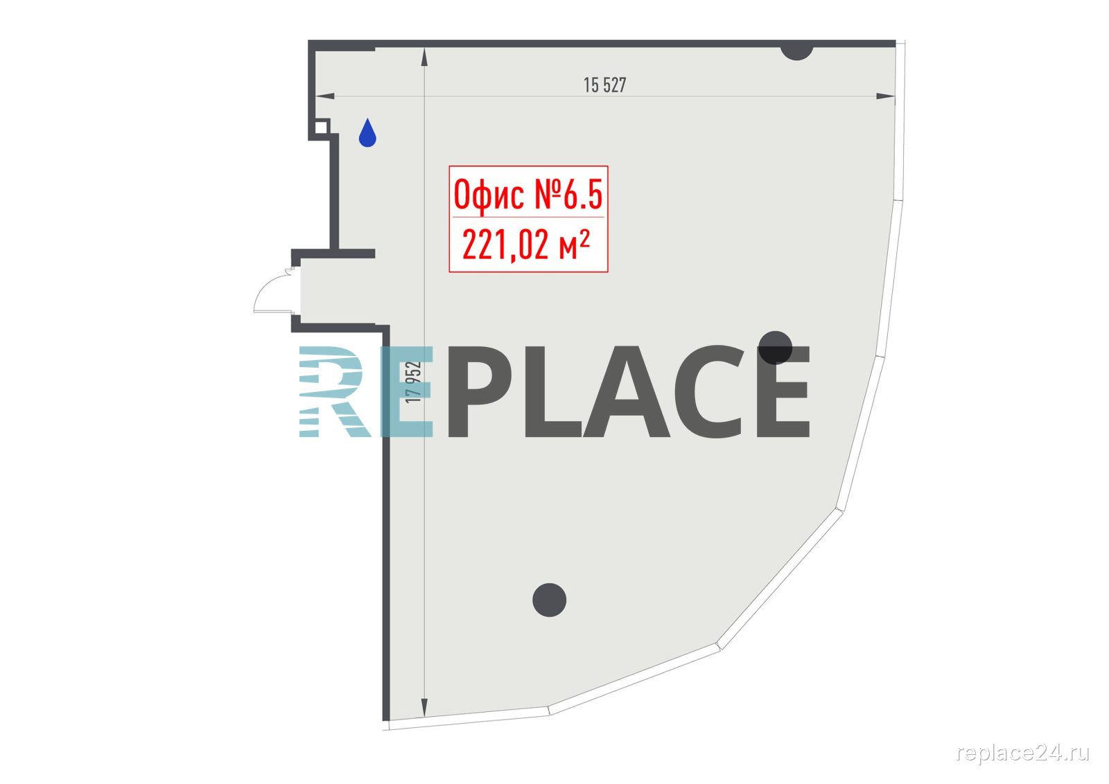 Офис, 221 м²