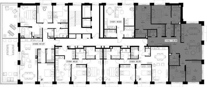4-комнатная квартира, 140 м² — фото 2
