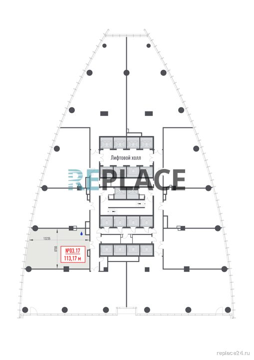 Офис, 113,2 м² — фото 2