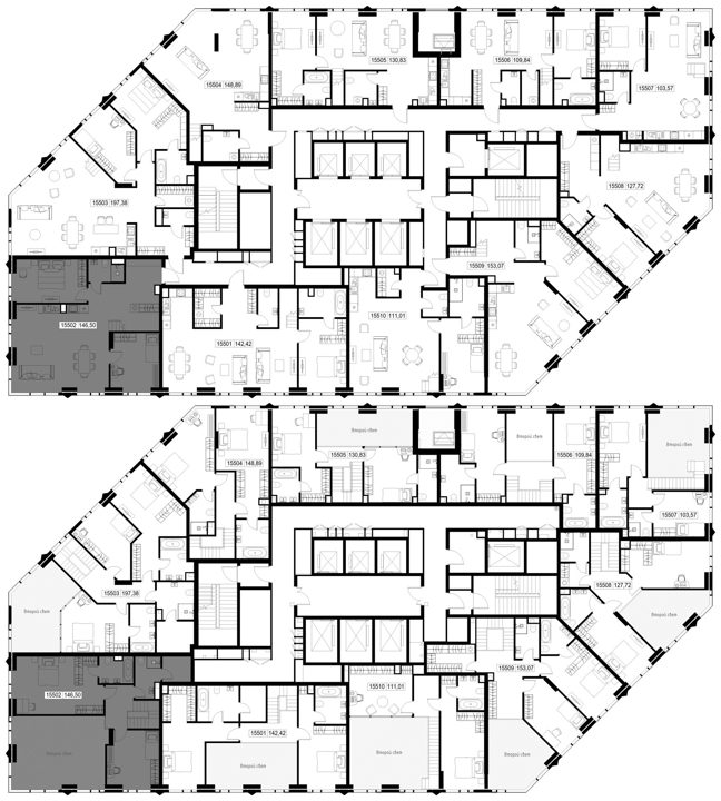 4-комнатная квартира, 146,5 м² — фото 2