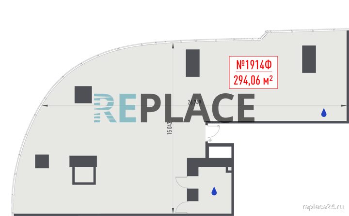 Офис, 294,1 м²