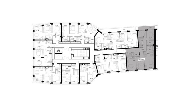 3-комнатная квартира, 130,7 м² — фото 2