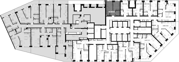 1-комнатная квартира, 36,4 м² — фото 3