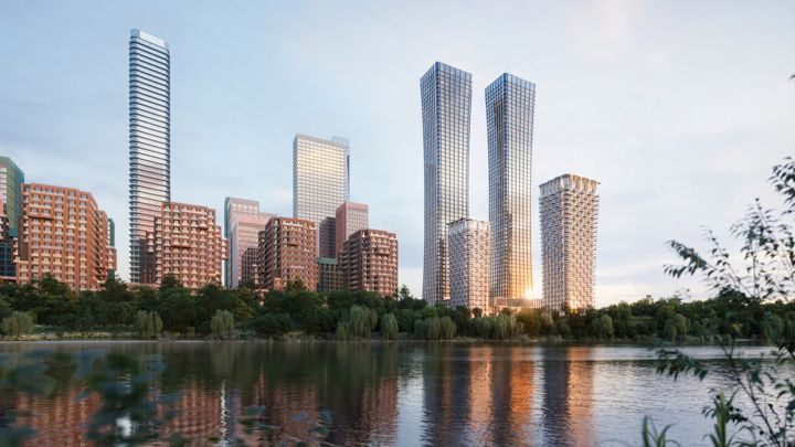 ЖК «City Bay» — Квартал на закате