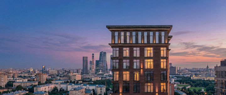 ЖК «Зорге 9» — Фасады с видом на Москва-Сити